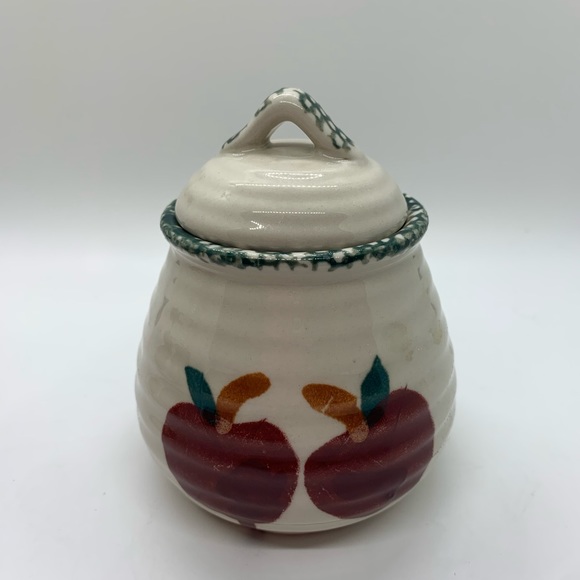 Vintage ALCO INDUSTRIES Apple Garden Sugar and Creamer Set - Picture 6 of 11